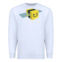 White Bee Swarm Simulator Premium Sweatshirt - linhVisuals