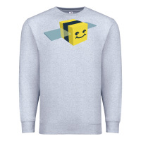 Heather Grey Bee Swarm Simulator Premium Sweatshirt - linhVisuals