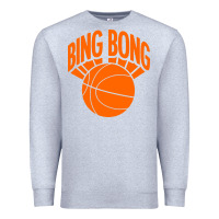 Heather Grey bingbong ny Premium Sweatshirt - linhVisuals