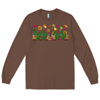 Chestnut mexican sombrero guitar rose cactus libbey  cup Long Sleeve Tee - BundleAndBundleShop