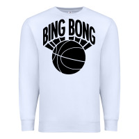 White black bing bong Premium Sweatshirt - linhVisuals