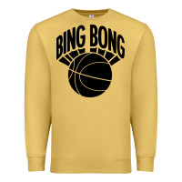 Antique Gold black bing bong Premium Sweatshirt - linhVisuals