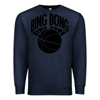 Navy black bing bong Premium Sweatshirt - linhVisuals