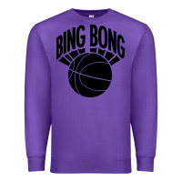 Purple black bing bong Premium Sweatshirt - linhVisuals