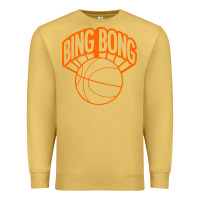 Antique Gold Bing Bong New York Premium Sweatshirt - linhVisuals