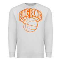 Dove Grey Bing Bong New York Premium Sweatshirt - linhVisuals