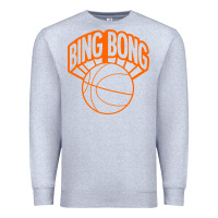 Heather Grey Bing Bong New York Premium Sweatshirt - linhVisuals