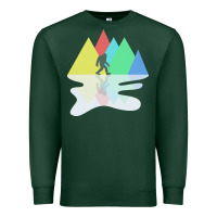 Sports Green bigfoot t  shirt bigfoot   bigfoot 8 Premium Sweatshirt - linhVisuals