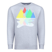 Heather Grey bigfoot t  shirt bigfoot   bigfoot 8 Premium Sweatshirt - linhVisuals