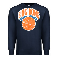 Navy Bing Bong Vintage Premium Sweatshirt - linhVisuals