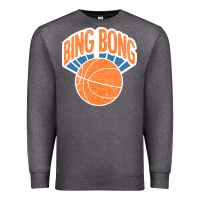 Charcoal Heather Bing Bong Vintage Premium Sweatshirt - linhVisuals