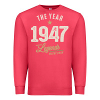 Cardinal The Year 1947 - 75th Birthday Vintage Classic Premium Sweatshirt - linhVisuals