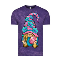 Cloud Purple Easter Gnome Vintage Tee - BundleAndBundleShop