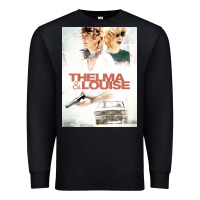 Black Thelma & Louise - CAR Premium Sweatshirt - linhVisuals