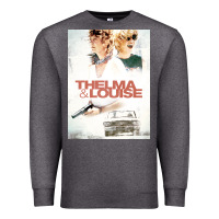 Charcoal Heather Thelma & Louise - CAR Premium Sweatshirt - linhVisuals