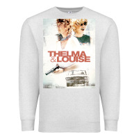 Oatmeal Heather Thelma & Louise - CAR Premium Sweatshirt - linhVisuals