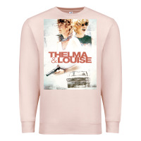 Pale Pink Thelma & Louise - CAR Premium Sweatshirt - linhVisuals