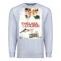 Heather Grey Thelma & Louise - CAR Premium Sweatshirt - linhVisuals