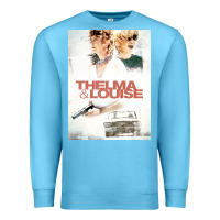 Ocean Blue Thelma & Louise - CAR Premium Sweatshirt - linhVisuals