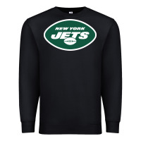 Black suitable-new-york-jets-worn Premium Sweatshirt - linhVisuals