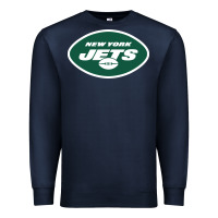 Navy suitable-new-york-jets-worn Premium Sweatshirt - linhVisuals