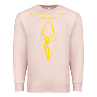Pale Pink melody gardot clässic Premium Sweatshirt - linhVisuals