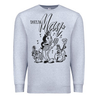 Heather Grey imelda may müsic Premium Sweatshirt - linhVisuals