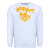 White imelda may müsic Premium Sweatshirt - linhVisuals