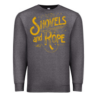 Charcoal Heather shovels & rope müsic Premium Sweatshirt - linhVisuals