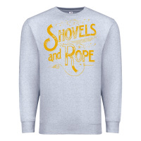 Heather Grey shovels & rope müsic Premium Sweatshirt - linhVisuals