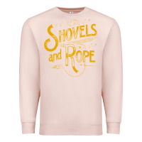 Pale Pink shovels & rope müsic Premium Sweatshirt - linhVisuals