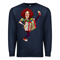 Navy weird al yankovic stand up comedy Premium Sweatshirt - linhVisuals