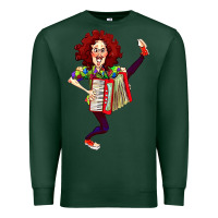 Sports Green weird al yankovic stand up comedy Premium Sweatshirt - linhVisuals