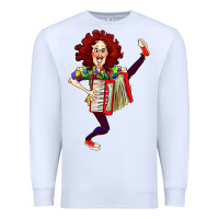 White weird al yankovic stand up comedy Premium Sweatshirt - linhVisuals
