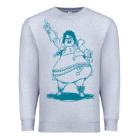 Heather Grey weird al yankovic stand up comedy Premium Sweatshirt - linhVisuals