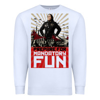 White weird al yankovic stand up comedy Premium Sweatshirt - linhVisuals