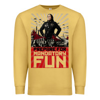 Antique Gold weird al yankovic stand up comedy Premium Sweatshirt - linhVisuals