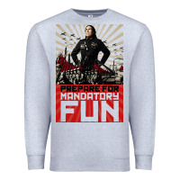 Heather Grey weird al yankovic stand up comedy Premium Sweatshirt - linhVisuals