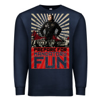 Navy weird al yankovic stand up comedy Premium Sweatshirt - linhVisuals