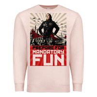 Pale Pink weird al yankovic stand up comedy Premium Sweatshirt - linhVisuals