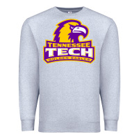 Heather Grey tennessee tech golden Premium Sweatshirt - linhVisuals