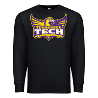 Black tennessee tech golden Premium Sweatshirt - linhVisuals