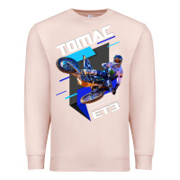 Pale Pink eli et3 tomac pullover hoodie Premium Sweatshirt - linhVisuals