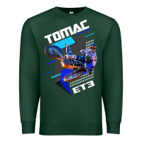 Sports Green eli et3 tomac pullover hoodie Premium Sweatshirt - linhVisuals