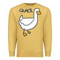 Antique Gold quack duck Premium Sweatshirt - linhVisuals