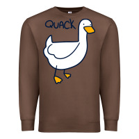 Chestnut quack duck Premium Sweatshirt - linhVisuals