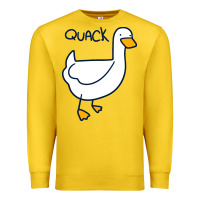 Lemon quack duck Premium Sweatshirt - linhVisuals