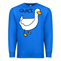 True Royal quack duck Premium Sweatshirt - linhVisuals