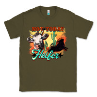 Army Green Not today Heifer Classic Tee - HowdyJamesFarm