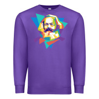 Purple karl marx get vintage Premium Sweatshirt - linhVisuals